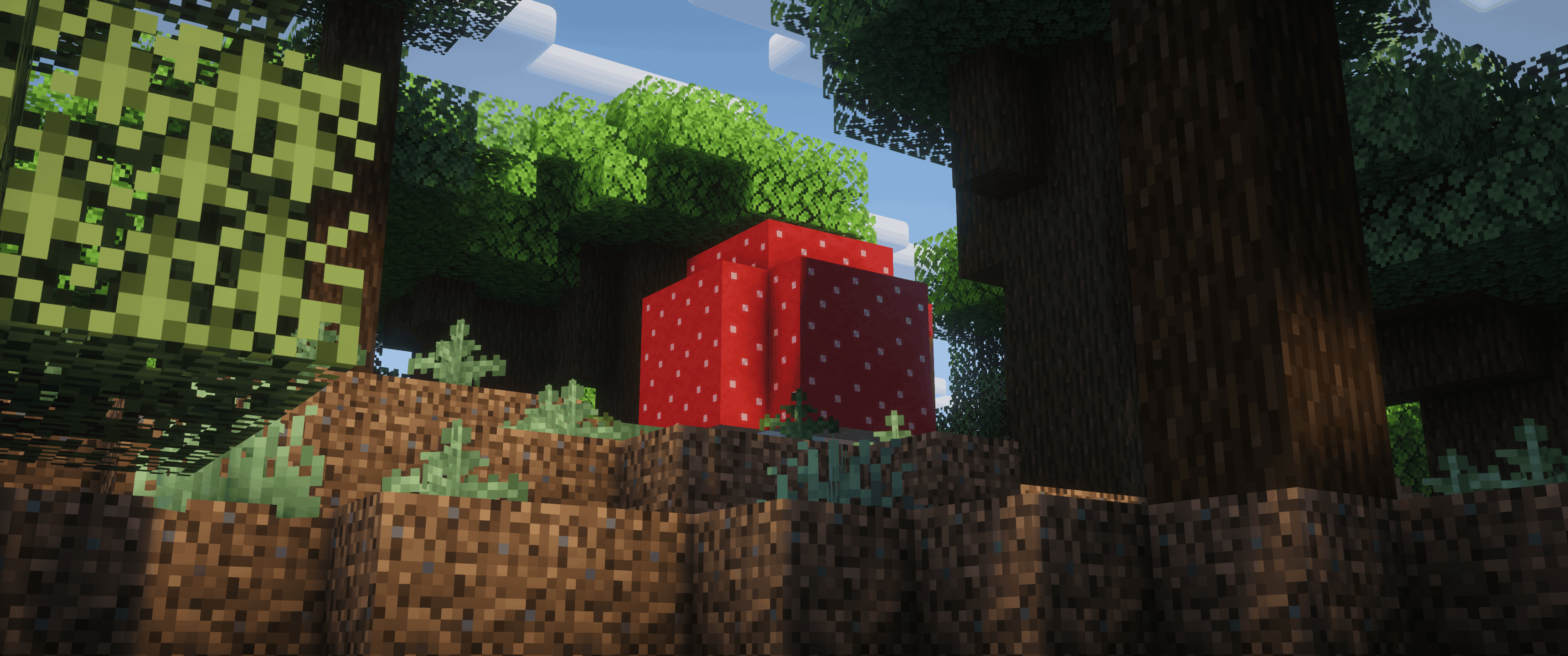 A Minecraft Wallpaper that I took